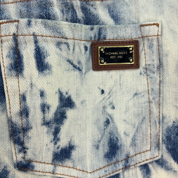 HOST PICK🎉🎊Michael Kors maxi denim skirt Tye dye - Picture 12 of 12